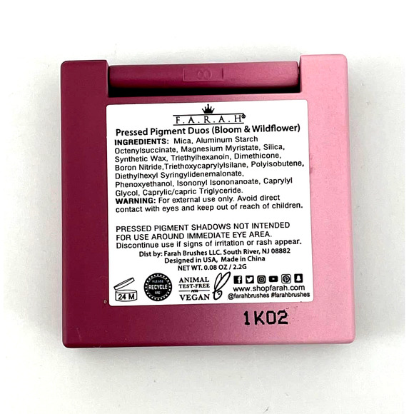 F.A.R.A.H Eyeshadow Duo in Bloom & Wildflower - Picture 5 of 5